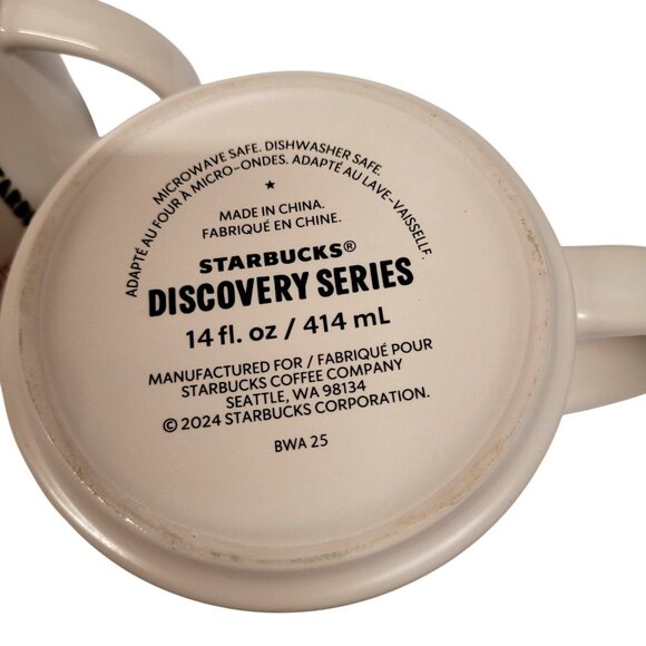 Starbucks Discovery Been There Lot 2 Las Vegas 2022 Seattle 2024 Mugs 14 oz - Picture 7 of 8